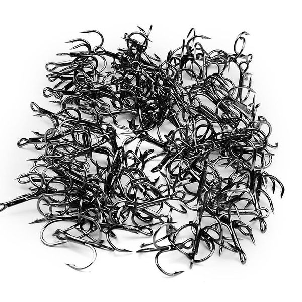 fishing hooks 30/50/100pcs/lot hook black nickle saltwater treble carbon steel fishhook high strength
fishing hooks 30/50/100pcs/lot hook black nickle saltwater treble carbon steel fishhook high strength