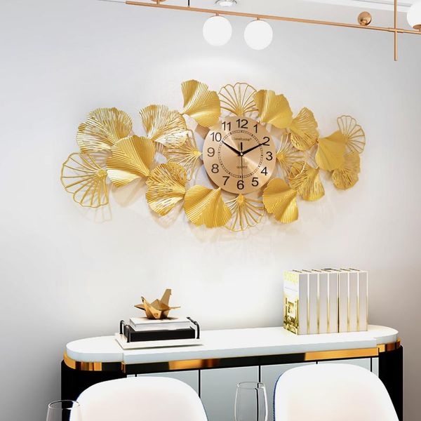 wall clocks chinese style simple creative living room fashionable gingko leaf clock european luxury decoration metal
wall clocks chinese style simple creative living room fashionable gingko leaf clock european luxury decoration metal