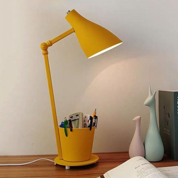 table lamps modern artistic for bedroom study 360 degrees adjustable iron light contain pen container desk lamp
table lamps modern artistic for bedroom study 360 degrees adjustable iron light contain pen container desk lamp