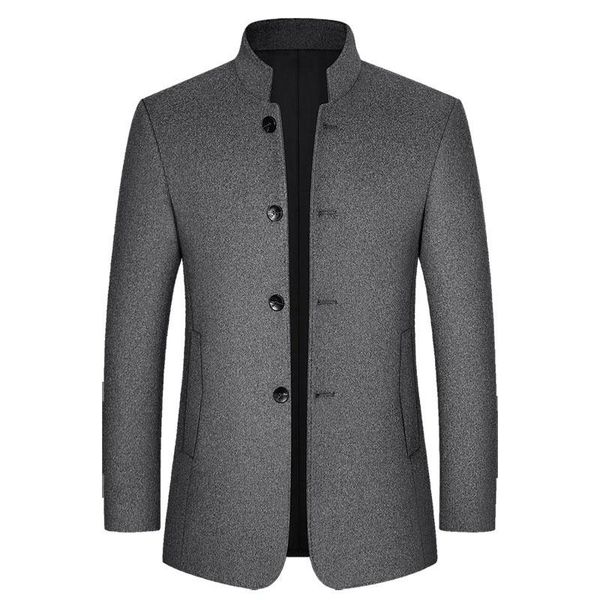 men's wool & blends fashion men clothing woolen jacket coats winter coat mid-long trench classic solid thickening xxxl 4xl, Black
men's wool & blends fashion men clothing woolen jacket coats winter coat mid-long trench classic solid thickening xxxl 4xl, Black