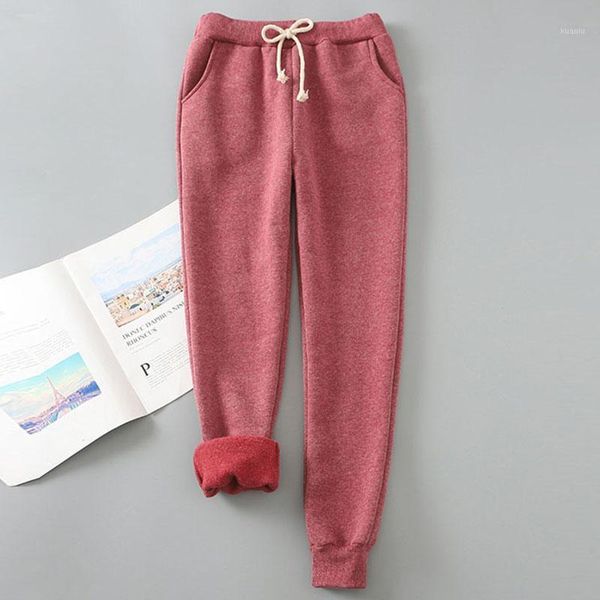 women's pants & capris winter cashmere harem warm women 2021 causal trousers thick lambskin loose pant, Black;white
women's pants & capris winter cashmere harem warm women 2021 causal trousers thick lambskin loose pant, Black;white
