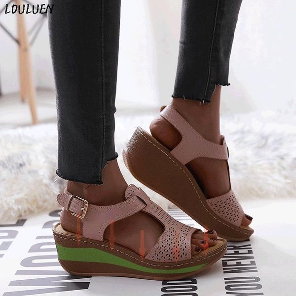 sandals louluen 2021 summer bohemian for women casual peep toe hollow out wedges platforms shoes roman zapatos mujer1, Black
sandals louluen 2021 summer bohemian for women casual peep toe hollow out wedges platforms shoes roman zapatos mujer1, Black