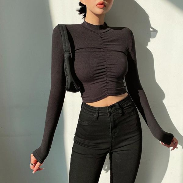 women's t-shirt womengaga pleated chest bottom tees korean women kawaii sweet girl female tshirt vintage x9nd, White
women's t-shirt womengaga pleated chest bottom tees korean women kawaii sweet girl female tshirt vintage x9nd, White
