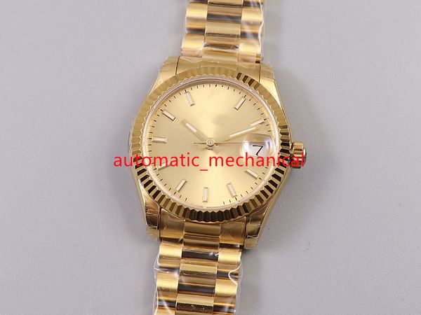 gold dial lady watch christmas gift 31mm stainless steel automatic mechanica sapphire perpetual women wristwatches ar476, Slivery;brown
gold dial lady watch christmas gift 31mm stainless steel automatic mechanica sapphire perpetual women wristwatches ar476, Slivery;brown