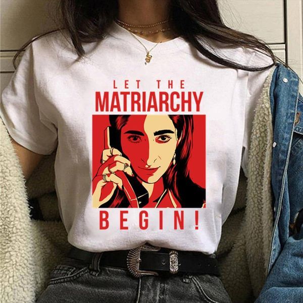 fashion la casa de papel womens t shirt money heist tees tv series women short sleeve house of paper funny, White
fashion la casa de papel womens t shirt money heist tees tv series women short sleeve house of paper funny, White