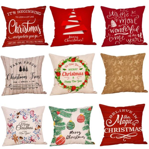 cushion/decorative pillow christmas cushion cover red home decor print sofa case seat car throw pillowcase decoration for
cushion/decorative pillow christmas cushion cover red home decor print sofa case seat car throw pillowcase decoration for