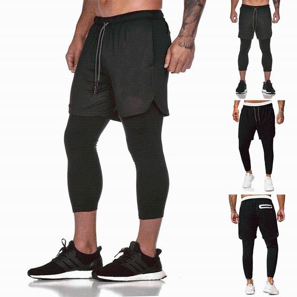 men's clothing 2021 gym sports pants running training tight men jogging japanese streetwear, Black
men's clothing 2021 gym sports pants running training tight men jogging japanese streetwear, Black