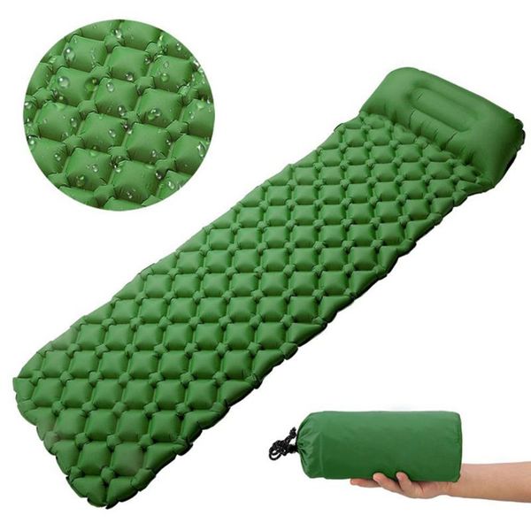 outdoor pads ultralight inflatable air mattress camping sleeping pad portable waterproof moistureproof picnic mat cushion pillow
outdoor pads ultralight inflatable air mattress camping sleeping pad portable waterproof moistureproof picnic mat cushion pillow