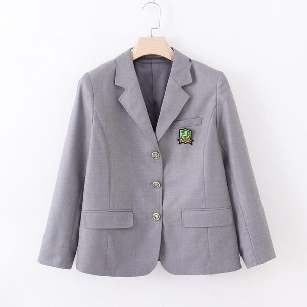clothing sets spring autumn formal blazers japanese preppy style men women long sleeve pocket suit jackets coat high school dk jk uniforms, White
clothing sets spring autumn formal blazers japanese preppy style men women long sleeve pocket suit jackets coat high school dk jk uniforms, White