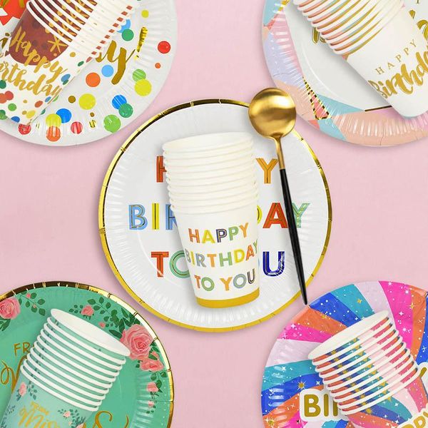 disposable dinnerware birthday supplies tableware set paper cups plates simple and creative baby shower kids party decora
disposable dinnerware birthday supplies tableware set paper cups plates simple and creative baby shower kids party decora