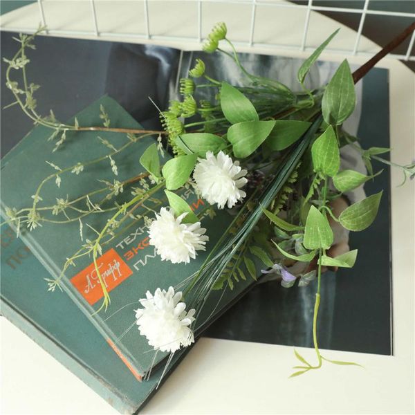 decorative flowers & wreaths artificial flower with leaves simulation dandelion clematis branch bouquet home office table wedding festival f
decorative flowers & wreaths artificial flower with leaves simulation dandelion clematis branch bouquet home office table wedding festival f