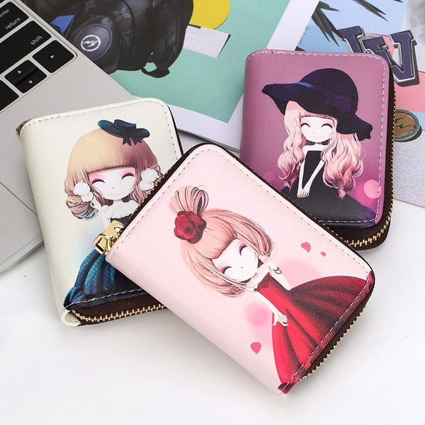 wallets girls lovely cute fashion card bag zipper organ multi position women's zero purse note compartment wallet, Red;black
wallets girls lovely cute fashion card bag zipper organ multi position women's zero purse note compartment wallet, Red;black