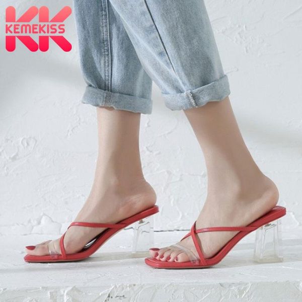 kemekiss women summer sandals shoes fashion genuine leather thick high heels crystal slip on slippers size 33-40, Black
kemekiss women summer sandals shoes fashion genuine leather thick high heels crystal slip on slippers size 33-40, Black