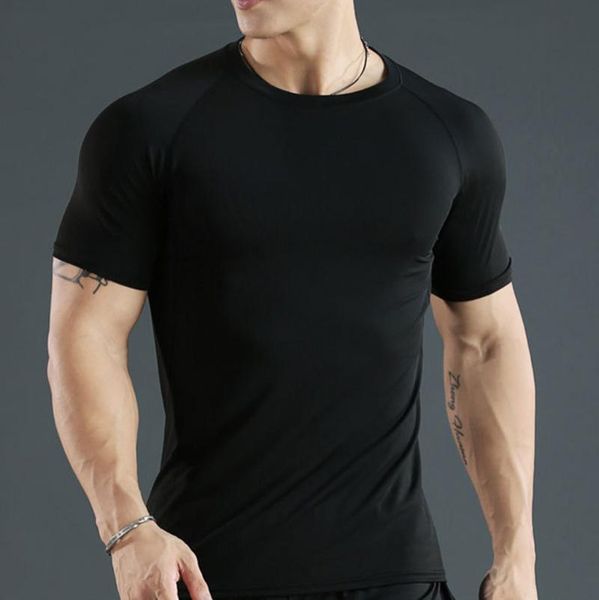 men's t-shirts t shirt solid color fitness o-neck short sleeve casual daily black bodybuilding sport clothes camiseta hombre ropa, White;black
men's t-shirts t shirt solid color fitness o-neck short sleeve casual daily black bodybuilding sport clothes camiseta hombre ropa, White;black