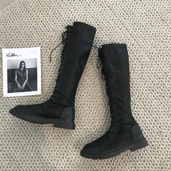 boots 2021 winter women's over-the -knee high shoes platform women stocking black booties a3-85
boots 2021 winter women's over-the -knee high shoes platform women stocking black booties a3-85