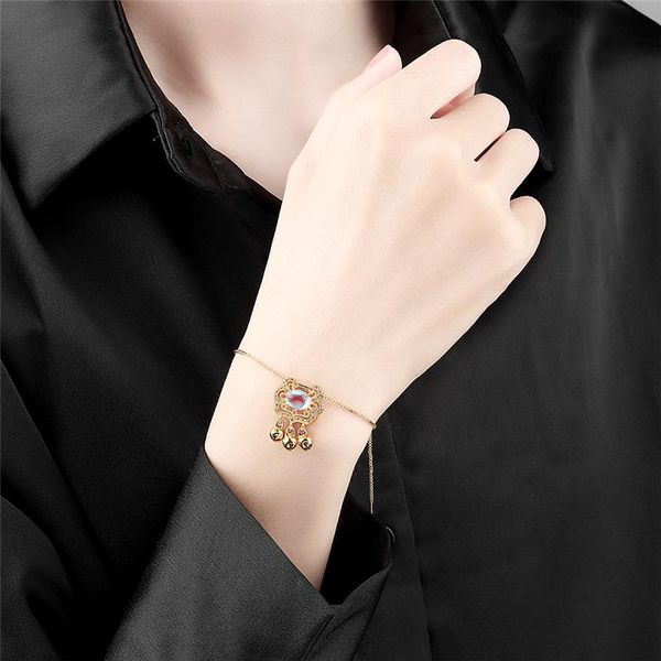 link, chain kpop korean fashion bracelets luxury moon stone metal chains adajustbale hand decoration lock bijoux femme gifts for women, Black
link, chain kpop korean fashion bracelets luxury moon stone metal chains adajustbale hand decoration lock bijoux femme gifts for women, Black