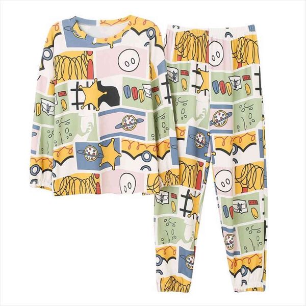 autumn spring cotton cartoon printing women sleepwear pajamas set clothes casual style for, Black;red
autumn spring cotton cartoon printing women sleepwear pajamas set clothes casual style for, Black;red