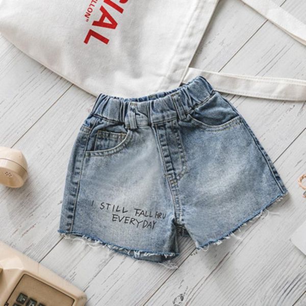 shorts 2-14year girls' jeans 2021 summer letter printing casual all-match pants children's raw edge, Black
shorts 2-14year girls' jeans 2021 summer letter printing casual all-match pants children's raw edge, Black