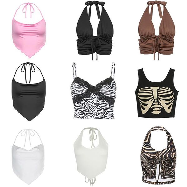 women's tanks & camis fashion retro corset y2k aesthetic cute short crop 2021 summer baby tee 90s women casual spaghetti strap, White
women's tanks & camis fashion retro corset y2k aesthetic cute short crop 2021 summer baby tee 90s women casual spaghetti strap, White