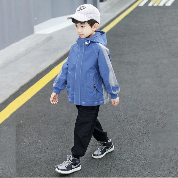 jackets kids boys spring and autumn hooded jacket big virgin casual 6-12 years old, Blue;gray
jackets kids boys spring and autumn hooded jacket big virgin casual 6-12 years old, Blue;gray