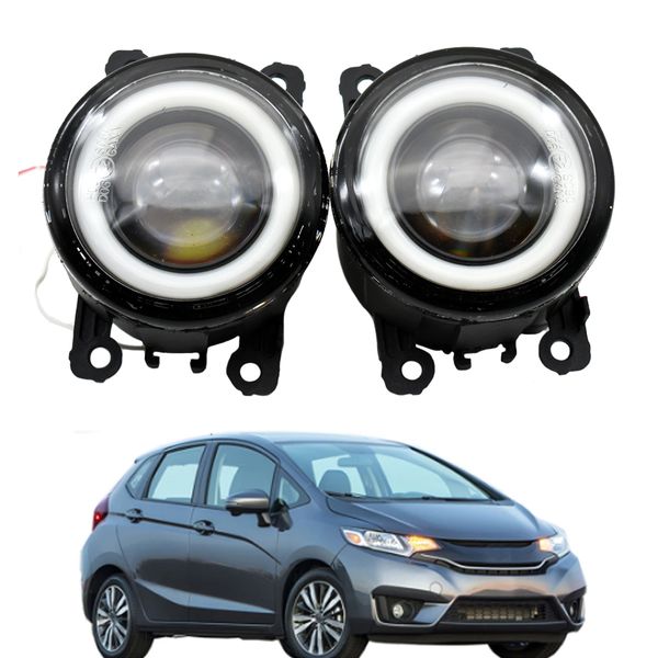 2 x car left + right fog light assembly led angel eye drl daytime running light h11 12v for honda fit 2015 2016 2017 2018
2 x car left + right fog light assembly led angel eye drl daytime running light h11 12v for honda fit 2015 2016 2017 2018