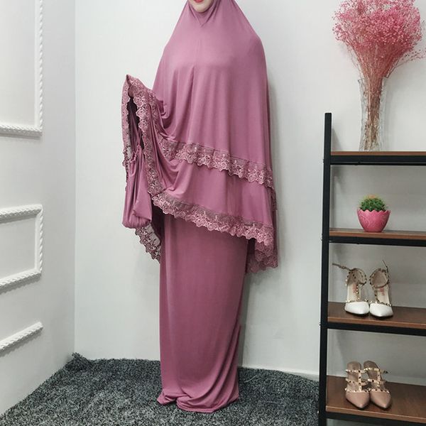 two piece set prayer garment dress muslim women abaya jilbab hijab long khimar musulman ramadan skirt sets islamic clothes niqab, Red
two piece set prayer garment dress muslim women abaya jilbab hijab long khimar musulman ramadan skirt sets islamic clothes niqab, Red