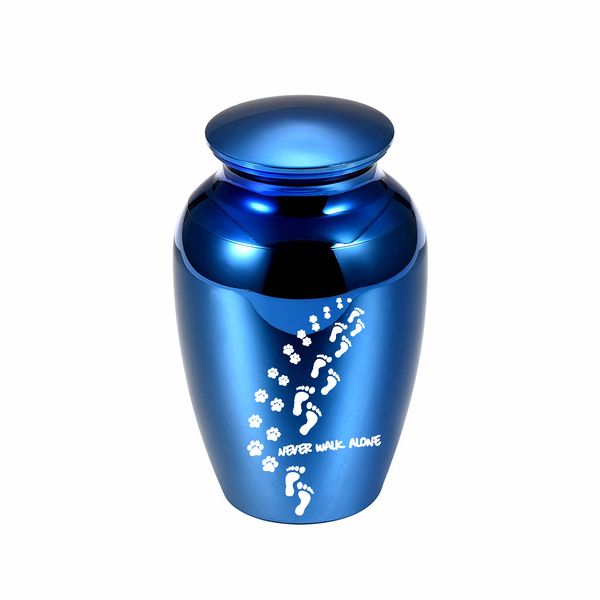 urn souvenir memorial mini jar pendant funeral aluminum alloy paw cremation urn lock belt gift velvet bag, Silver
urn souvenir memorial mini jar pendant funeral aluminum alloy paw cremation urn lock belt gift velvet bag, Silver
