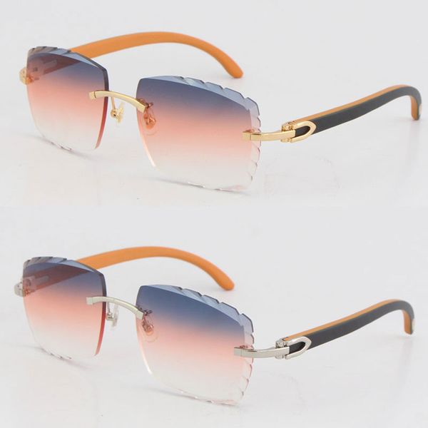 rimless wood c decoration square shape face sunglasses vintage carving lens black inside orange wooden glasses 18k gold metal frame eyewear, White;black
rimless wood c decoration square shape face sunglasses vintage carving lens black inside orange wooden glasses 18k gold metal frame eyewear, White;black
