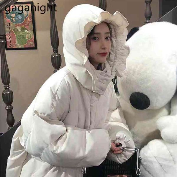 korean women thick warm parkas winter coat fashion solid hooded coats loose ladies and jackets 210601, Black
korean women thick warm parkas winter coat fashion solid hooded coats loose ladies and jackets 210601, Black