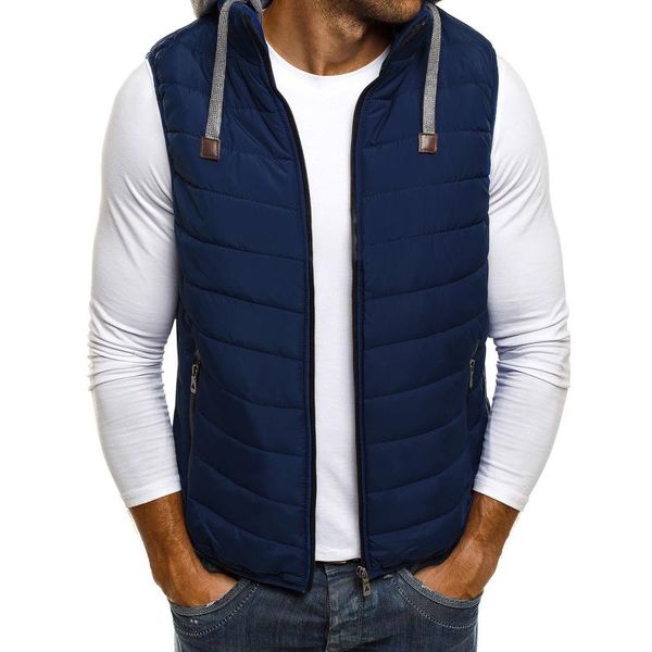 men's vests nice men hoodies thick vest down coats casual winter jacket male slim waistcoats outwear clothes, Black;white
men's vests nice men hoodies thick vest down coats casual winter jacket male slim waistcoats outwear clothes, Black;white