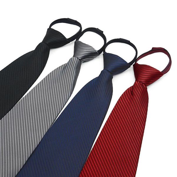 men's zipper tie commercial formal suit lazy neck ring necktie striped male wedding narrow cravate gifts bow ties, Black;gray
men's zipper tie commercial formal suit lazy neck ring necktie striped male wedding narrow cravate gifts bow ties, Black;gray