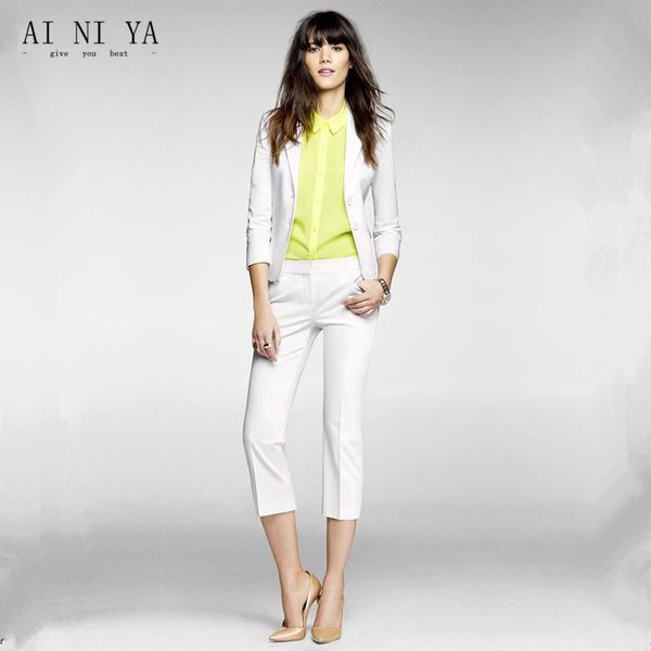 women's two piece pants womens business suits formal work wear sets uniform office female trouser suit casual ladies elegant pant, White
women's two piece pants womens business suits formal work wear sets uniform office female trouser suit casual ladies elegant pant, White