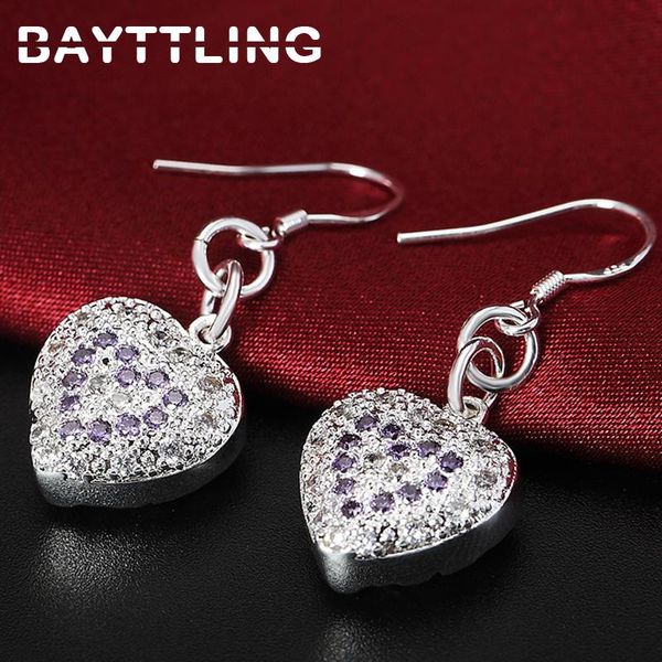 sterling silver 40mm zircon purple heart drop earrings for woman fashion charm wedding party jewelry gift dangle & chandelier
sterling silver 40mm zircon purple heart drop earrings for woman fashion charm wedding party jewelry gift dangle & chandelier