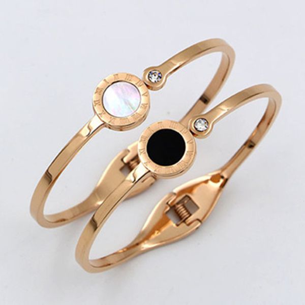 black/white shell bangle for women jewelry crystal roman numerals bracelet & bangles luxury brand love cuff bangle k0053-1
black/white shell bangle for women jewelry crystal roman numerals bracelet & bangles luxury brand love cuff bangle k0053-1