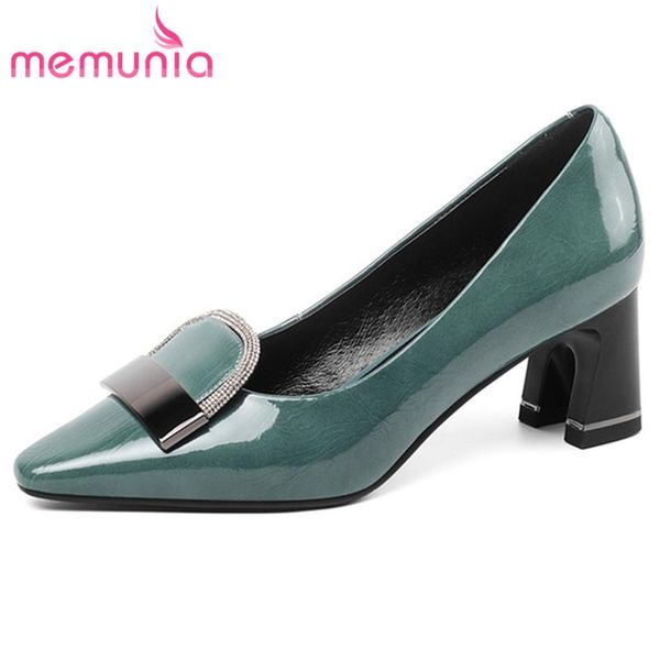 dress shoes memunia 2021 arrival single women pumps patent leather metal decoration spring summer ladies office, Black
dress shoes memunia 2021 arrival single women pumps patent leather metal decoration spring summer ladies office, Black