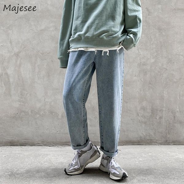 spring jeans men loose straight denim trousers cowboy 3xl drawstring elastic waist students punk ankle-length casual trendy chic men's, Blue
spring jeans men loose straight denim trousers cowboy 3xl drawstring elastic waist students punk ankle-length casual trendy chic men's, Blue