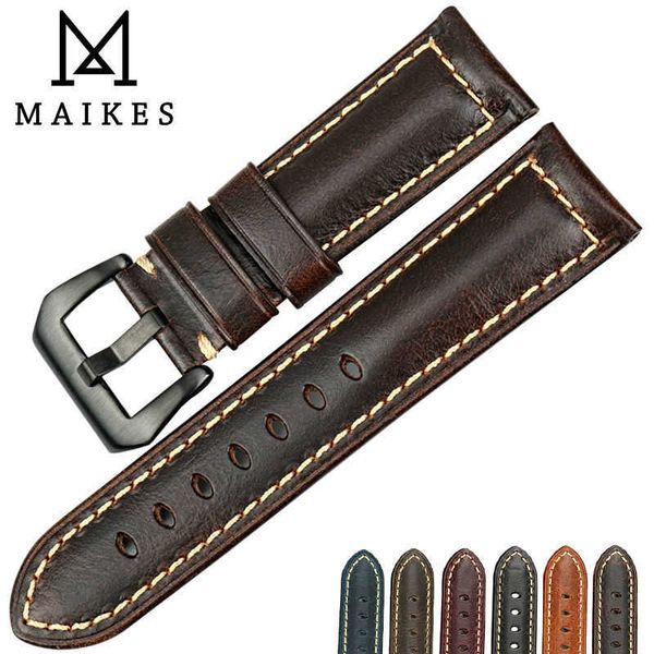 maikes new design vintage cow leather watch band 20mm 22mm 24mm 26mm watch accessories brown watchbands for panerai watch strap h0915, Silver
maikes new design vintage cow leather watch band 20mm 22mm 24mm 26mm watch accessories brown watchbands for panerai watch strap h0915, Silver