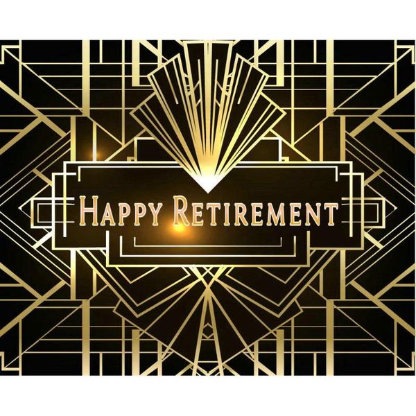 party decoration happy retirement golden pattern backdrop family decor background po booth studio props
party decoration happy retirement golden pattern backdrop family decor background po booth studio props