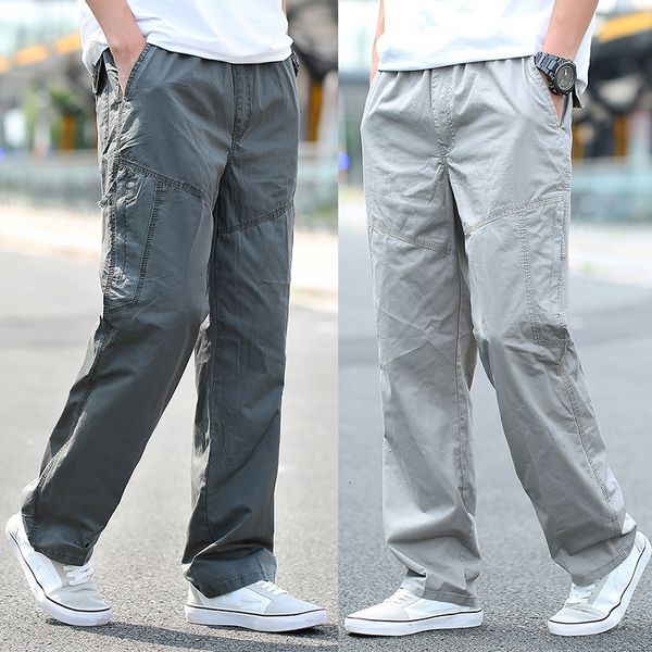 size large overalls men's straight tube loose fat casual long pants tening thin, Black
size large overalls men's straight tube loose fat casual long pants tening thin, Black