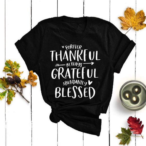 women's t-shirt forever thankful always grateful absolute blessed arrow christian tee aesthetic cotton thanksgiving shirt, White
women's t-shirt forever thankful always grateful absolute blessed arrow christian tee aesthetic cotton thanksgiving shirt, White