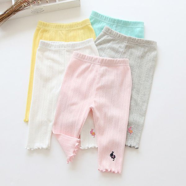 2021 summer kids children gift solid color hollow out embroidery cute animal ruffle calf length short leggings for baby girls, Blue
2021 summer kids children gift solid color hollow out embroidery cute animal ruffle calf length short leggings for baby girls, Blue