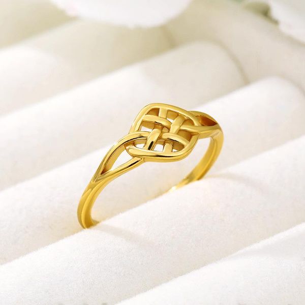 wedding rings traditional chinese knot for women men gold stainless steel adjustable meaningful jewelry gift bijoux femme, Slivery;golden
wedding rings traditional chinese knot for women men gold stainless steel adjustable meaningful jewelry gift bijoux femme, Slivery;golden