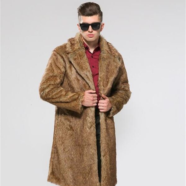 fur coat mens winter warm fashion coats man lapel neck long outerwear coats mens clothes solid color, Black
fur coat mens winter warm fashion coats man lapel neck long outerwear coats mens clothes solid color, Black