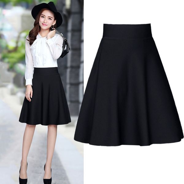 solid autumn color plied female big size high-waisted pompon a-line feminine skirt mujer faldas bl225 v738, Black
solid autumn color plied female big size high-waisted pompon a-line feminine skirt mujer faldas bl225 v738, Black