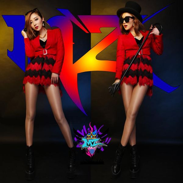 bar night club dress female singer europe and the united states red black patchwork suit tassel set performance women's suits & blazers, White;black
bar night club dress female singer europe and the united states red black patchwork suit tassel set performance women's suits & blazers, White;black