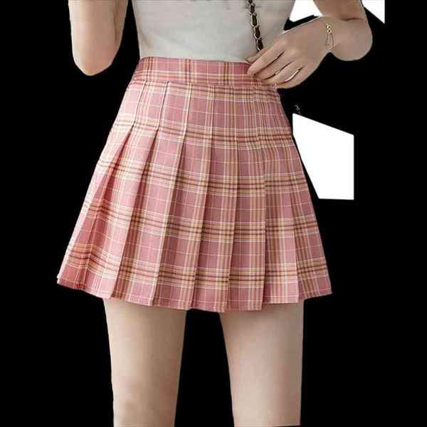 plaid summer high waist women skirt stitching student pleated cute sweet girls dance mini xs-2xl, Black
plaid summer high waist women skirt stitching student pleated cute sweet girls dance mini xs-2xl, Black