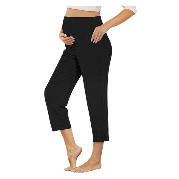 maternity bottoms women pants pregnancy solid color sport workout lounge trousers yo-ga clothing elastic waist, White
maternity bottoms women pants pregnancy solid color sport workout lounge trousers yo-ga clothing elastic waist, White