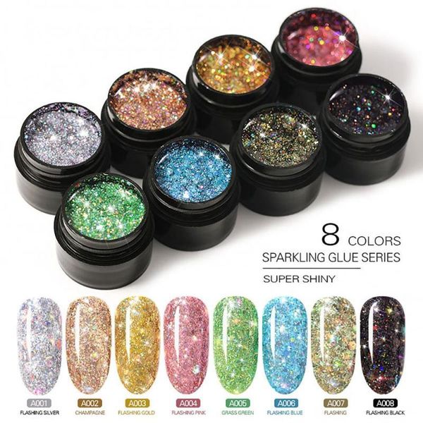 nail gel 5ml polish sequin glue bright art lasting uv fingernails glitter decor, Red;pink
nail gel 5ml polish sequin glue bright art lasting uv fingernails glitter decor, Red;pink
