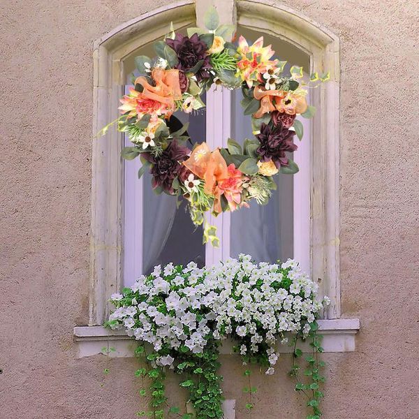 decorative flowers & wreaths wedding wreath artificial flower grass garland holiday festival door hanging party décor home pendant
decorative flowers & wreaths wedding wreath artificial flower grass garland holiday festival door hanging party décor home pendant