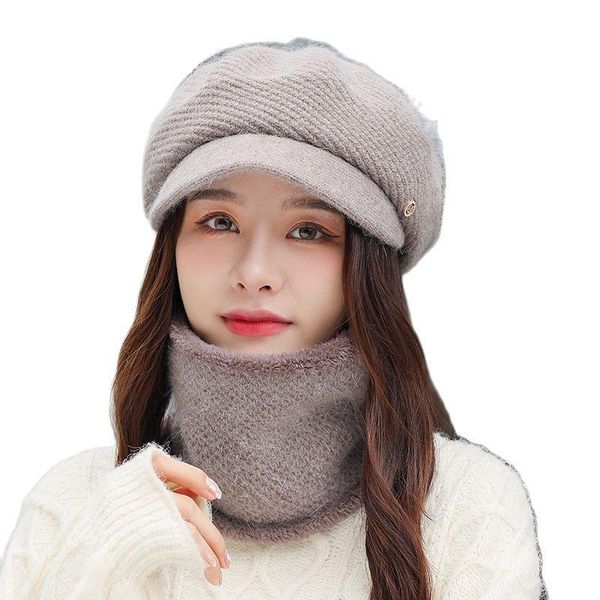 berets winter elder woman warm hat middle age lady fashion woolen knitted grandma cap gorras stripes mother scarf balaclava beanie, Blue;gray
berets winter elder woman warm hat middle age lady fashion woolen knitted grandma cap gorras stripes mother scarf balaclava beanie, Blue;gray